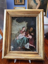 Olio rame madonna usato  Bologna