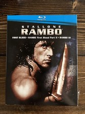 Rambo Trilogy (Blu-ray Disc, 2008, 3-Disc Set) comprar usado  Enviando para Brazil
