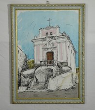 Disegno acquerellato pietro usato  Salerno