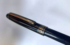 Caneta esferográfica vintage REGENT London tinta luxo pesado metal preto comprar usado  Enviando para Brazil
