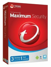 Trend Micro Maximum Security Ver.2025 3 USUÁRIO 1 ANO (ENTREGA SUPER RÁPIDA) comprar usado  Enviando para Brazil
