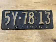 Vintage 1926 license for sale  Joliet