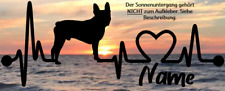 Aufkleber hund boston gebraucht kaufen  Munster