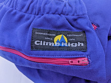 Calças femininas de escalada equipamento de alto montanhismo pequenas fabricadas nos EUA comprar usado  Enviando para Brazil