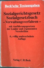 Sozialgerichtsgesetz sozialges gebraucht kaufen  Koblenz