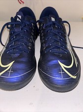Usado, Chuteira de futebol Nike indoor turf futsal juvenil EUA 1 CJ1175-401 Mercurial Vapor comprar usado  Enviando para Brazil