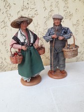 Couple santons ancien d'occasion  Marignane
