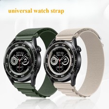 Usado, Pulseira de relógio esportivo tecido de náilon de alta qualidade macia resistente 20mm 22mm universal comprar usado  Enviando para Brazil