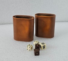 Backgammon shakers brown for sale  Hallandale
