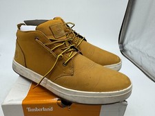 Usado, Bota Timberland Davis Square Chukka Masculina Mostarda com Cadarço Biqueira Redonda Tornozelo - 9.5 comprar usado  Enviando para Brazil