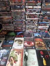 Horror dvd bundle for sale  TONYPANDY