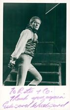 Edward woodward signed for sale  PRESTON