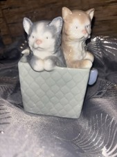 Cute kittens basket for sale  WADEBRIDGE