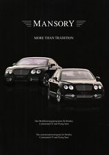 Bentley mansory continental gebraucht kaufen  Kassel