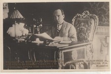 Cartolina fascismo mussolini usato  Acireale