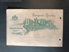 Fattura fabbriche riunite usato Fattura fabbriche riunite usato  Italia