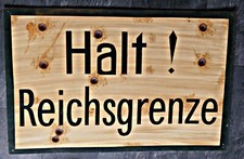 Großes metall schild gebraucht kaufen  Schönefeld