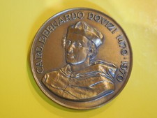 Medaglia cardinale bernardo usato  Italia