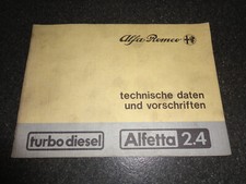 Alfa alfetta turbo gebraucht kaufen  Aschaffenburg