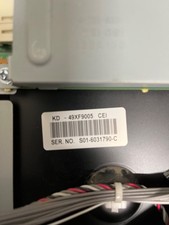 Sony kdxf9005 bravia d'occasion  Asnières-sur-Seine