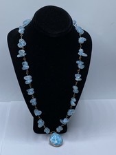 Sterling silver larimar for sale  Los Angeles