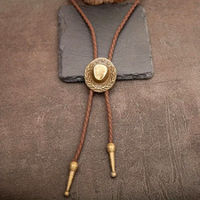 Brown bolo tie for sale  SUNDERLAND