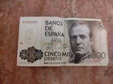 Banconota vintage spagna usato  Milano