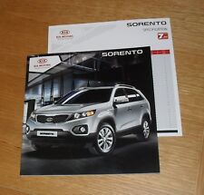 Kia sorento brochure for sale  FAREHAM