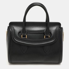 Alexander McQueen czarny skórzany tornister Medium Heroine na sprzedaż  Wysyłka do Poland