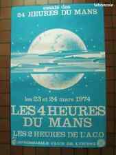 Ancienne affiche originale. d'occasion  Le Mans