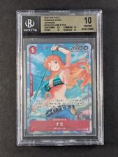 2022 One Piece NAMI Romance Dawn raro japonês #OPO1-016 BGS 10 impecável comprar usado  Enviando para Brazil