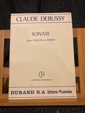 Claude debussy sonate d'occasion  Rennes-