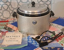 Usado, Raro Swartzbaugh Caçarola Elétrica Panela Assadora SERVHOT Padeiro VINTAGE Funciona comprar usado  Enviando para Brazil