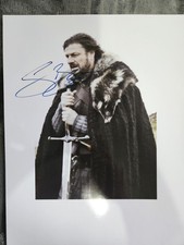 Sean bean autograph for sale  LONDON