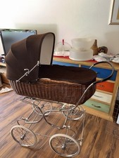 Vintage korb kinderwagen gebraucht kaufen  Namborn