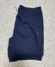 Shorts Polo por Ralph Lauren masculino malha dupla GG (novo com etiquetas), usado comprar usado  Enviando para Brazil
