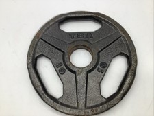 Peso de aderência placa olímpica TSA 10 lb para barra de 2" comprar usado  Enviando para Brazil