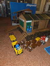 Top playmobil güterbahnhof gebraucht kaufen  Norderstedt
