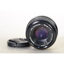 Minolta 50mm standardobjektiv gebraucht kaufen  Rain