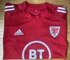 Wales football shirt for sale  MONTGOMERY