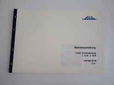 Linde l12r l16r gebraucht kaufen  Merseburg