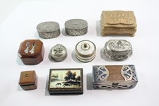Antique wooden boxes for sale  LEEDS