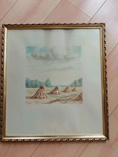 Aquarell signiert nachlass gebraucht kaufen  Hamburg