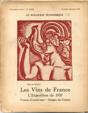 Vins expo 1937.104 d'occasion  Villenave-d'Ornon