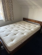 Wooden double bed for sale  LONDON