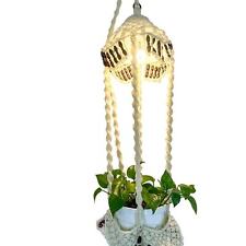 boho macrame lamp for sale  Aberdeen