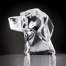 Crystal dog head for sale  UK