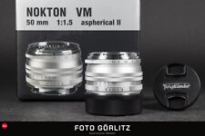 Voigtländer 50mm asph gebraucht kaufen  Bünde