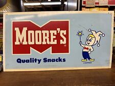 Vintage moores snacks for sale  Taylorsville