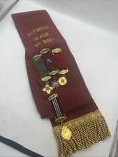Masonic sash alfreda for sale  LLANELLI